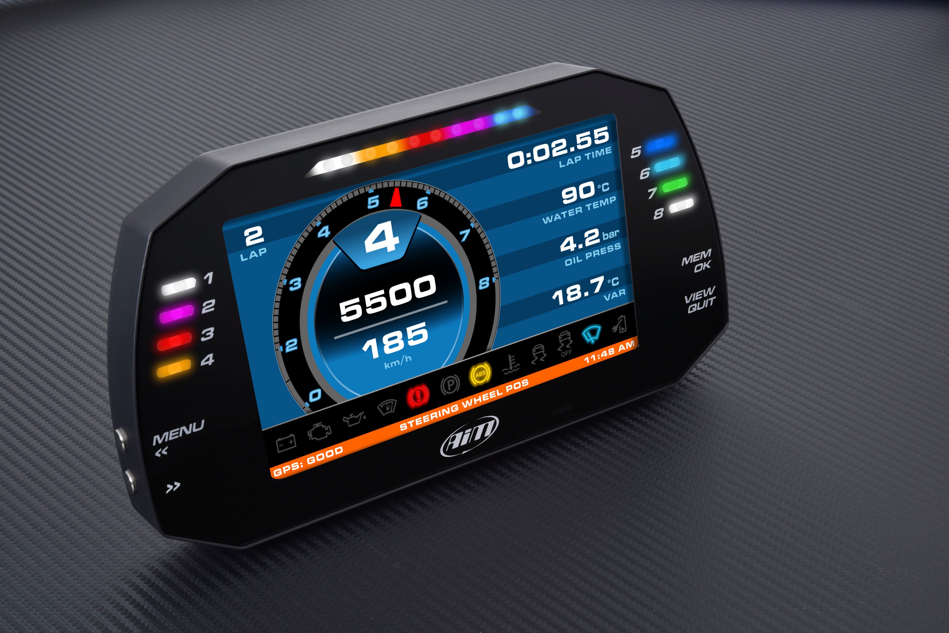 aim dash ECU engine management data logger race dash motorsport motorbike dash adelaide dealer wholesaler ci performance parts 
