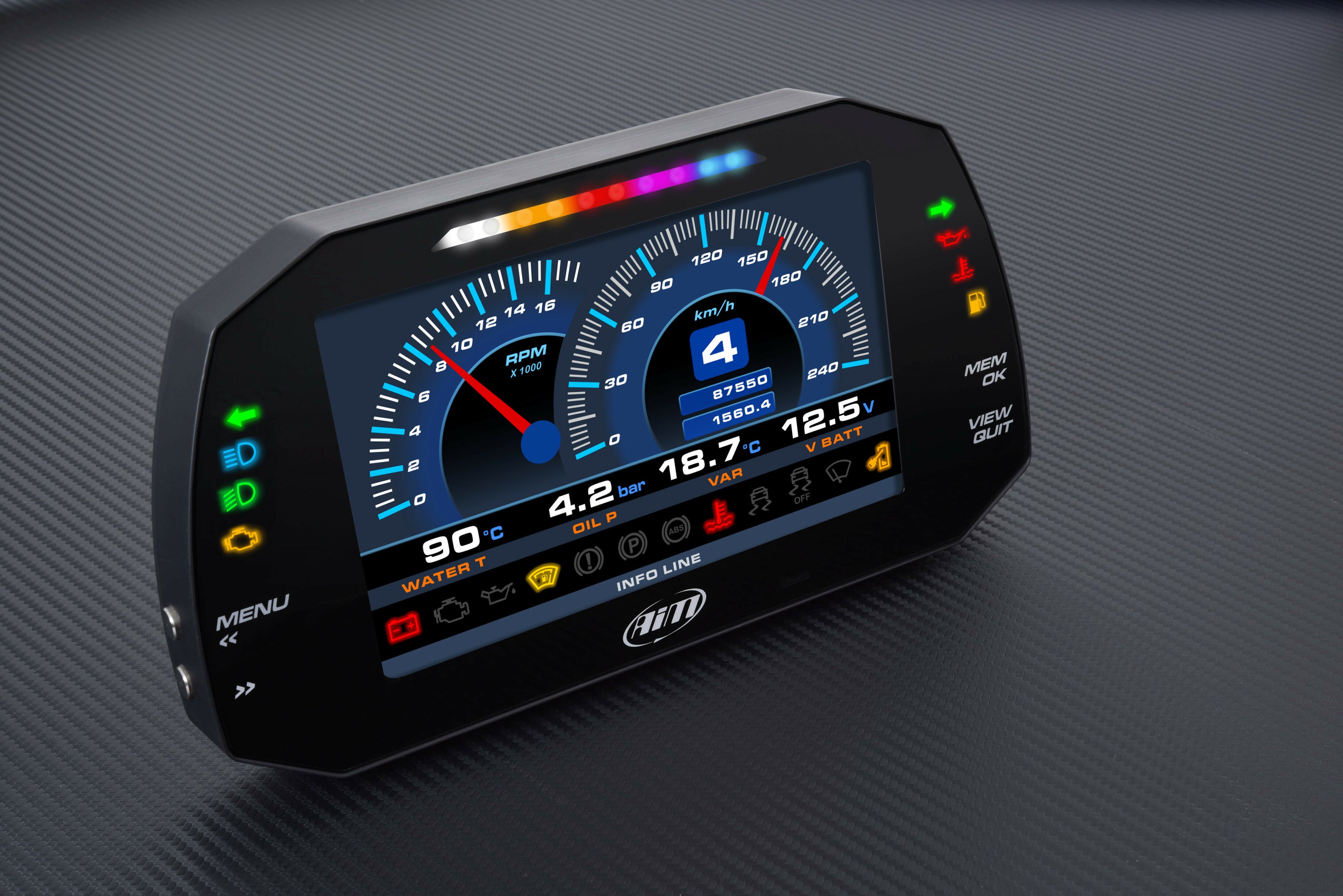 aim dash ECU engine management data logger race dash motorsport motorbike dash adelaide dealer wholesaler ci performance parts 