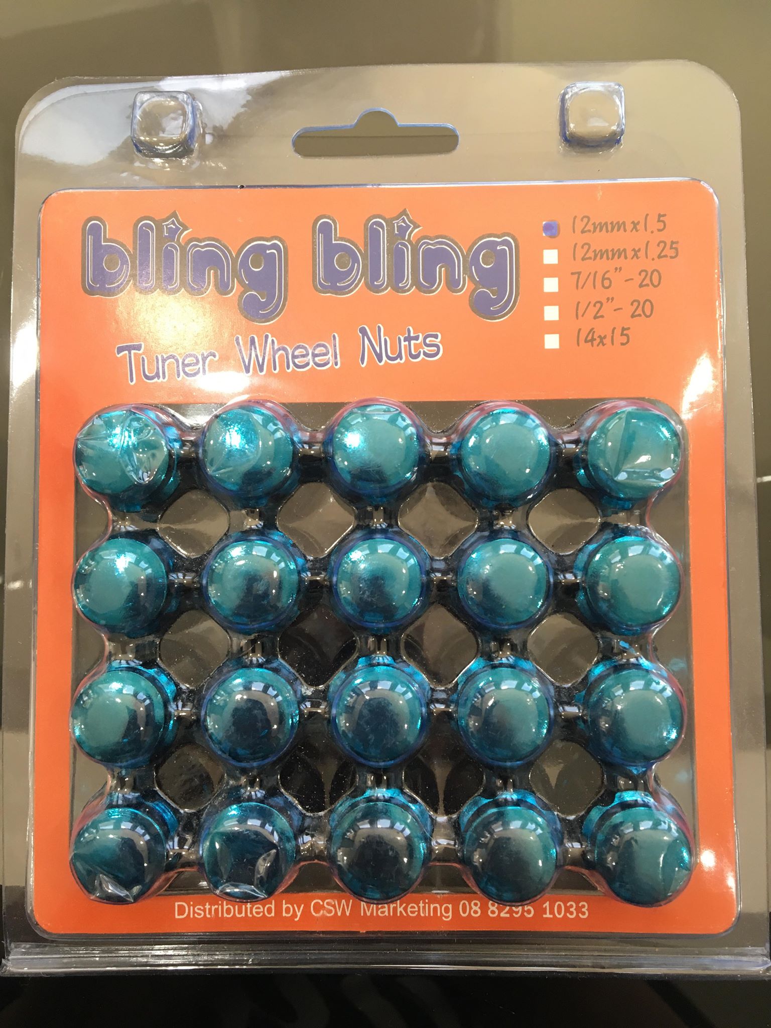 3.5cm Wheel Nut Set 12x1.5