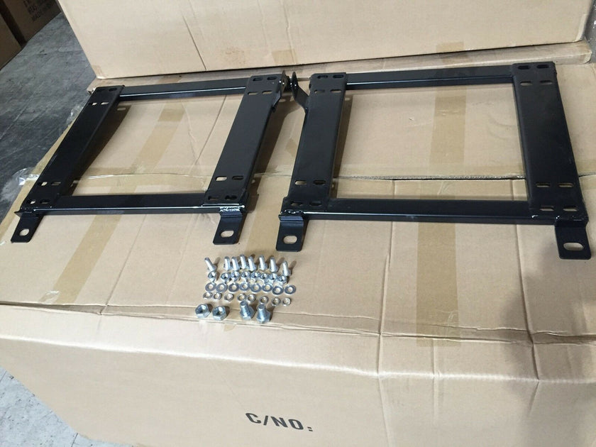 Crank Motorsports Commodore PAIR seat rails VT,VX,VY,VU,VZ suit Bride/Recaro/Sparco seats