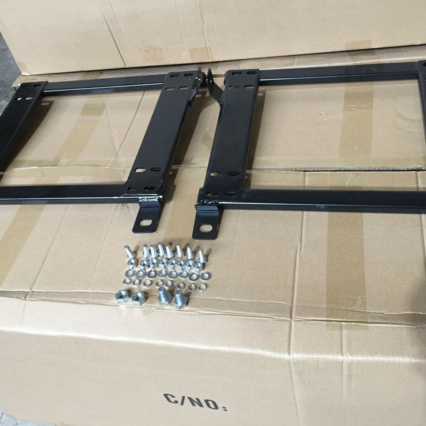 Crank Motorsports Commodore PAIR seat rails VT,VX,VY,VU,VZ suit Bride/Recaro/Sparco seats
