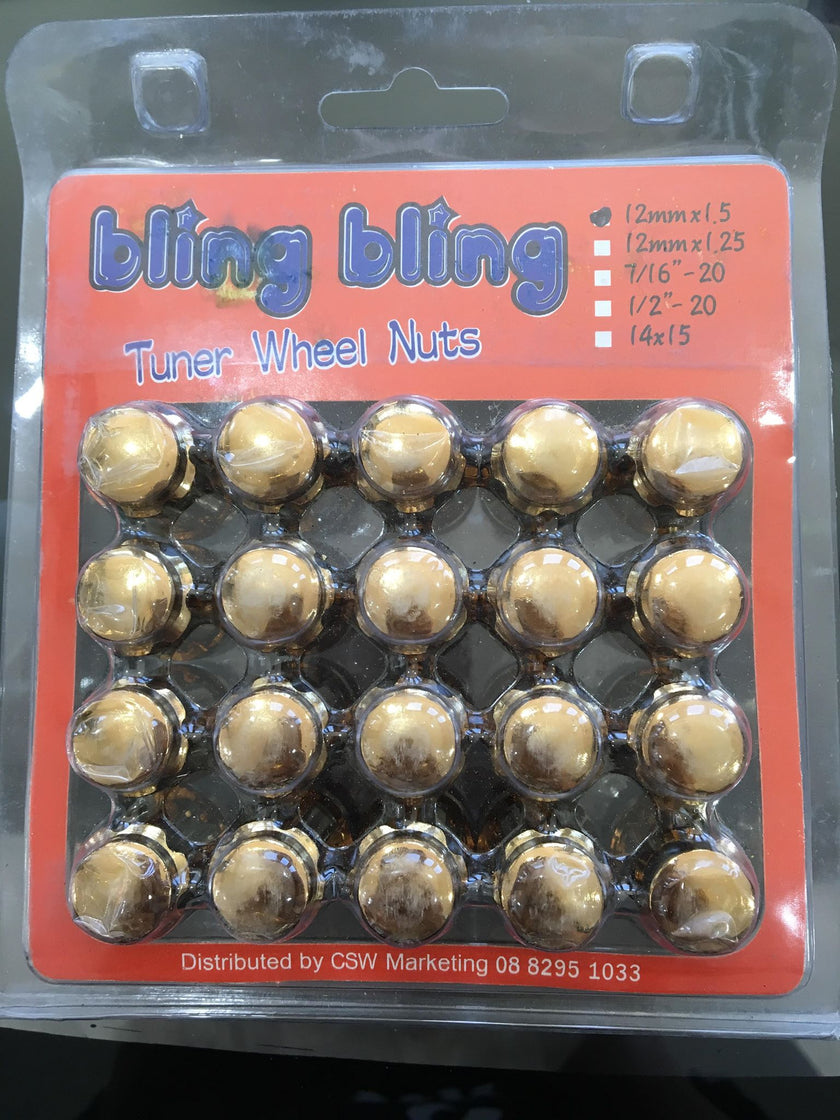 3.5cm Wheel Nut Set 12x1.5