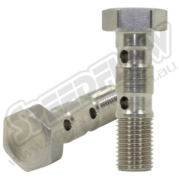 Speedflow M10 double banjo bolt