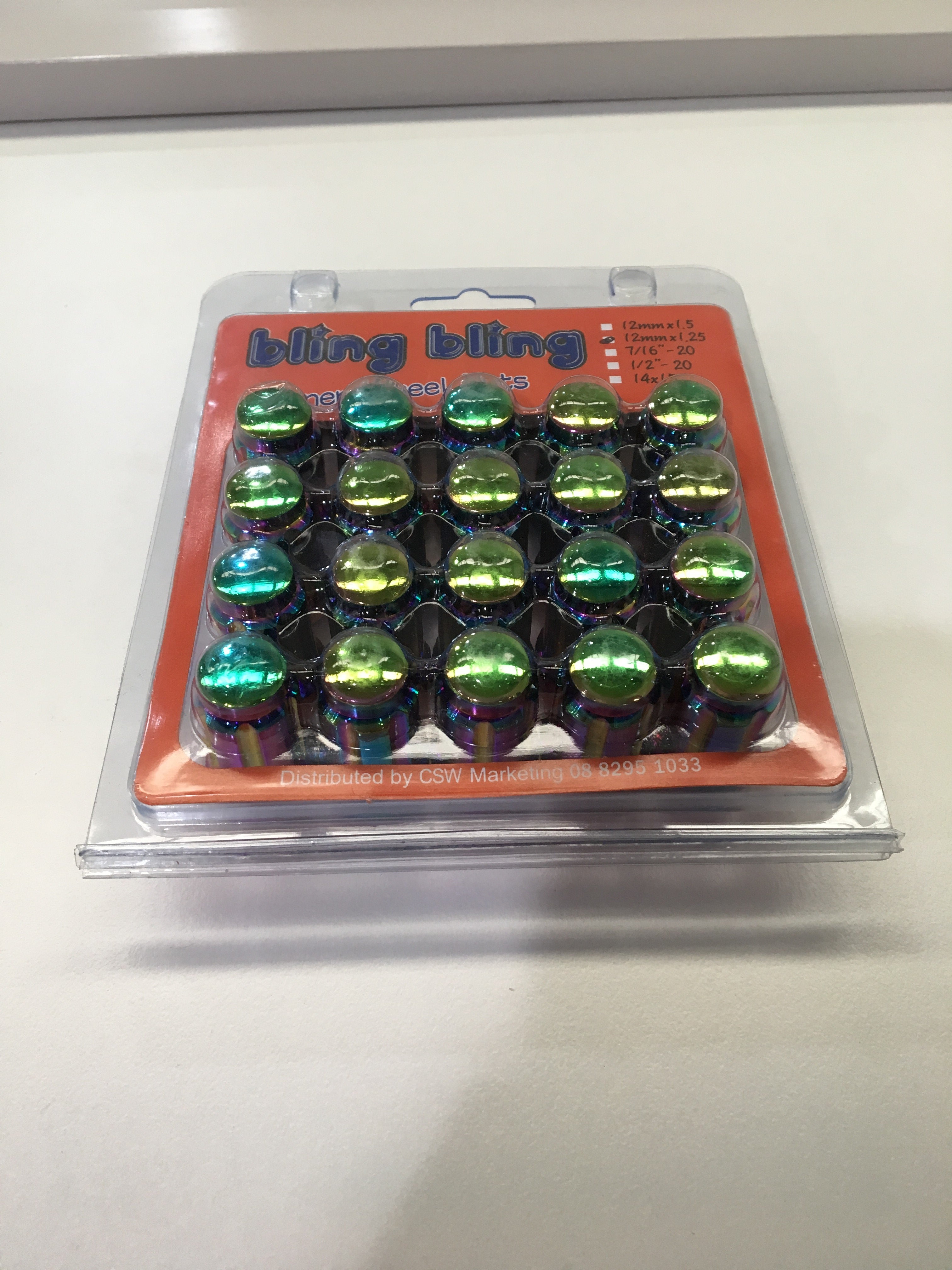 3.5cm Wheel Nut Set 12x1.5