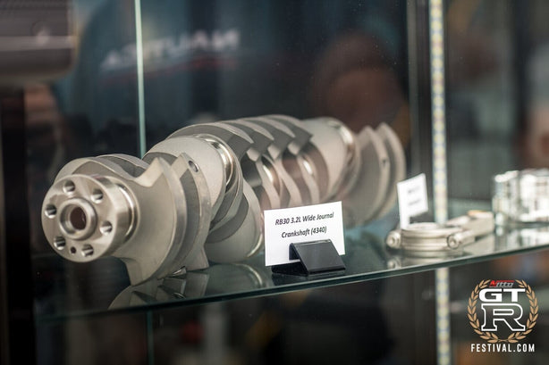 Nitto crankshaft RB30 3.2L 90.0mm stroke wide bearing journal *EN40B material*