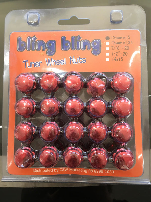 3.5cm Wheel Nut Set 12x1.5