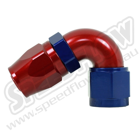 Speedflow 100 series 120 degree hose ends