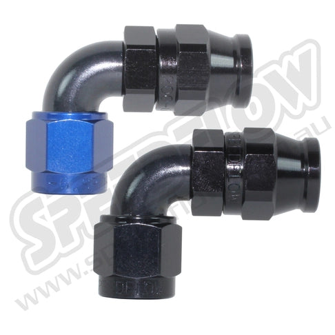 Speedflow 200 series 90 degree hose ends