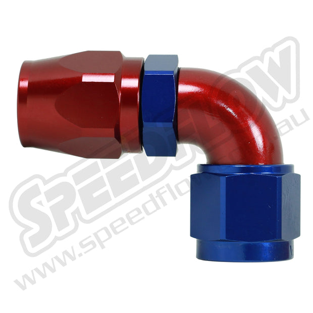 Speedflow 100 series 90 degree hose ends