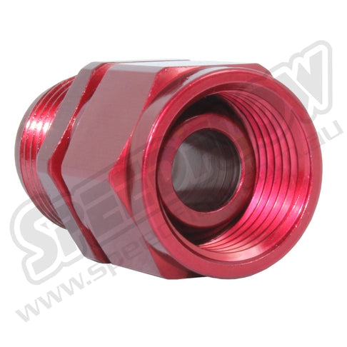 Speedflow BSPP -8 to 1/2 straight hose end