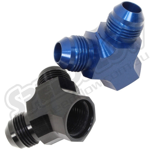 Speedflow Y piece 45 degree female to male port