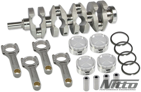 NITTO EJ20 2.2L STROKER KIT (I-BEAM RODS / 93.0MM BORE)